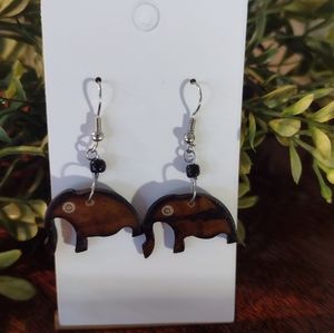Handmade African Earrings! 100% of profits made are donated.